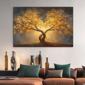 DUBLEZ | Drevený obraz - Zlatý strom života