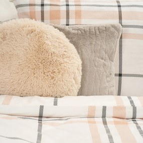 4Home Flanelové obliečky Elegant Plaid, 140 x 220 cm, 70 x 90 cm