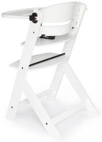 KINDERKRAFT - Detská jedálenská stolička ENOCK biela