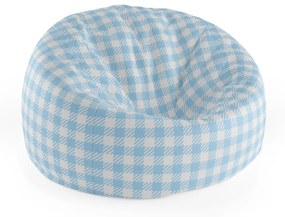 Sablio Sedací vak Cocoon Čtvercový vzor - 75 x 45 x 35 cm