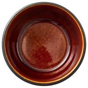 Čierne keramické servírovacie misky v súprave 4 ks 200 ml Gastro Black/Mix – Bitz