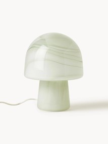 Malá stolová lampa v mramorovom vzhľade Talia