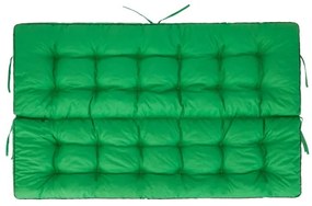 Vankúš na záhradnú hojdačku POLA 140 cm oxford, zelený