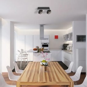 Bodové svietidlo LOGAN 2xE14/40W/230V