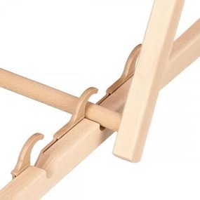 Drevené lehátko SPRINGOS DC003 OXFORD12