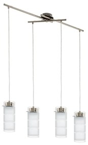 Eglo 93543 - LED závesné svietidlo OLVERO 4xGX53/7W/230V