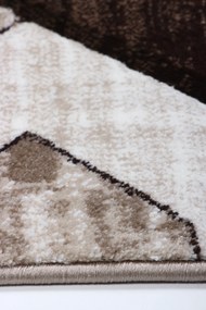Koberec Cosmic Carving 5103 CREAM/BROWN rozmery koberec: 120x170 cm