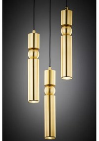 Jupiter 2019 - Luster na lanku ALAS 3xGU10/10W/230V zlatá