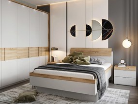XXXLutz POSTEĽ, 140/200 cm farba duba, svetlosivá Dieter Knoll - Postele - 000003009628