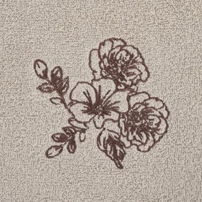 FROTÉ UTERÁK MELANI SADA 1KS 30X50 CM, 1KS 50X90 CM, 1KS 70X140 CM BÉŽOVÁ