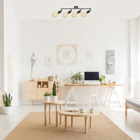 Rabalux 3217 - Bodové svietidlo FIDEL 4xE27/25W/230V