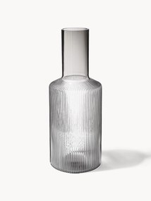 Ručne fúkaná karafa's reliéfnym vzorom Ripple, 1 l