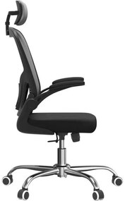 KANCELÁRSKA STOLIČKA DESTINY ŠEDÁ