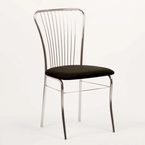 Stima Stolička IRINA chrom Vyberte látku ->: LUX Cappuccino 24