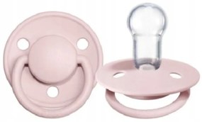 BIBS DE LUX - Silikónový cumlík, 0 - 36 m, sv. ružový