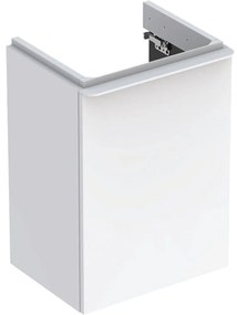 Kúpeľňová skrinka pod umývadlo Geberit Smyle Square 44,2x62x35,6 cm biela 500.350.00.1