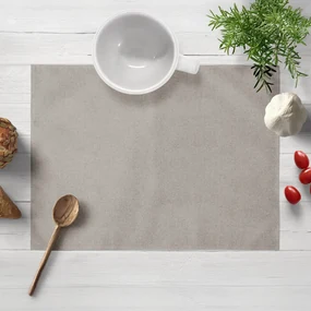 Biante Prestieranie na stôl/imitácia brúsenej kože Alcantara ALC-011 Sivé 35x45 cm