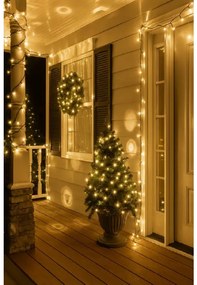 Vianočné svetielka vonkajšie FLASH teplá biela 100 LED