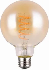 Žiarovka LED-LM E27, G95, 4 W, 200 lm%