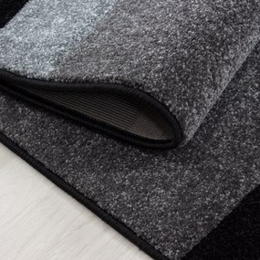 Ayyildiz, Kusový koberec Hawaii 1310 grey, 80x150, čierna, kancelária
