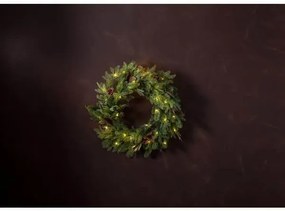 STAR TRADING Svietiaci vianočný veniec Mixi Ø 60 cm