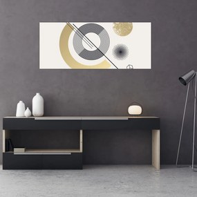 Obraz - Geometrické tvary N⁰2 (120x50 cm)