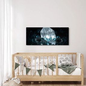 Obraz kryštálu (120x50 cm)