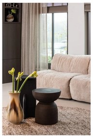 Okrúhly odkladací stolík z masívu akácie ø 30 cm Kioni – WOOOD