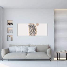 Obraz - Ilustrovaný list N⁰1 (120x50 cm)