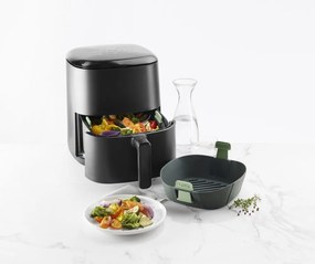 Silikónový košík do teplovzdušnej fritézy 23x23 cm L – Lékué