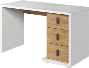 Písací stôl Karlos 125cm dub hikor