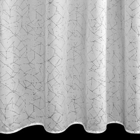 ZÁCLONA ROXI NA PÁSKE 140X270 CM BIELA