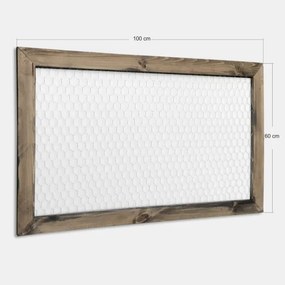 Drevený rám na fotografie 100x60 cm drevo