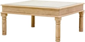 Konferenčný stolík Sita 90x45x90 indický masív mango