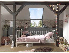 Biela detská posteľ 90x200 cm Alice - Vipack