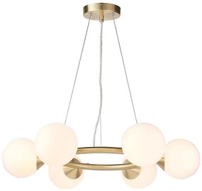 Endon 106390 - Luster na lanku OTIS 6xG9/3W/230V zlatý