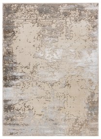 Koberec BLISS Z194AZ148 tmavo béžový / béžový - Abstrakcia