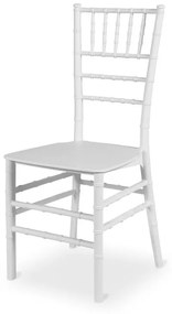 Svadobná stolička CHIAVARI TIFFANY biela