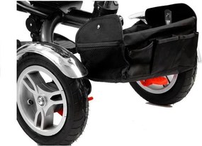 LEAN Toys Trojkolka PRO500 červená - ČIERNY RÁM