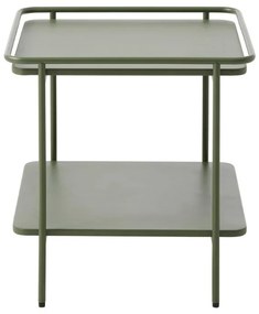 Dizajnový odkladací stolík Harinder 45 cm olivovo-zelený