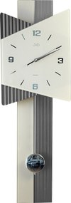 Dizajnové kyvadlové nástenné hodiny JVD NS16073.1, 71cm