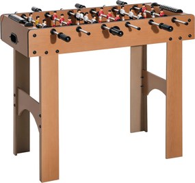HOMCOM Profesionálny Futbalový Stôl pre Deti a Dospelých s MDF Tyčami 92x46x78cm | Aosom