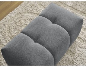 Sivá ženilková podnožka Roxelane – Bobochic Paris