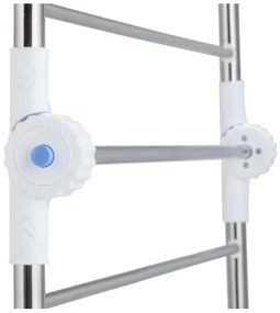WENKO 3772020100 - Sušiak PROFI 65x150 cm nerez/strieborná/biela