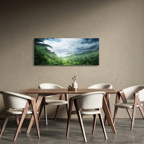 Obraz - Seychelská jungle (120x50 cm)