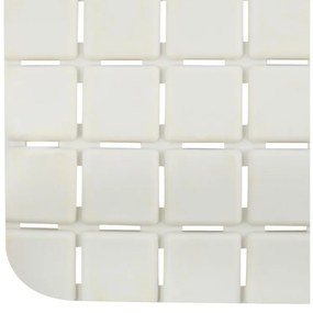 Spirella Protišmyková podložka do vane QUADRO Premium, biela, 36 x 76 cm
