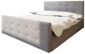 Čalúnená posteľ BAILANDO 1 + rošt + matrac, 180x200, Cosmic 160