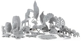 Dekoračný podnos ELDO 01 strieborný