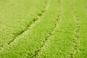 Kúpeľňový koberček Sara Green svetlozelený, vlny
