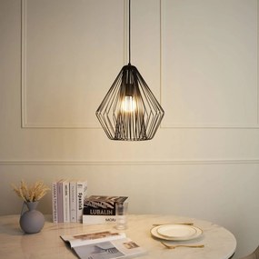 Pauleen Shiny Delight závesná lampa dizajn klietky